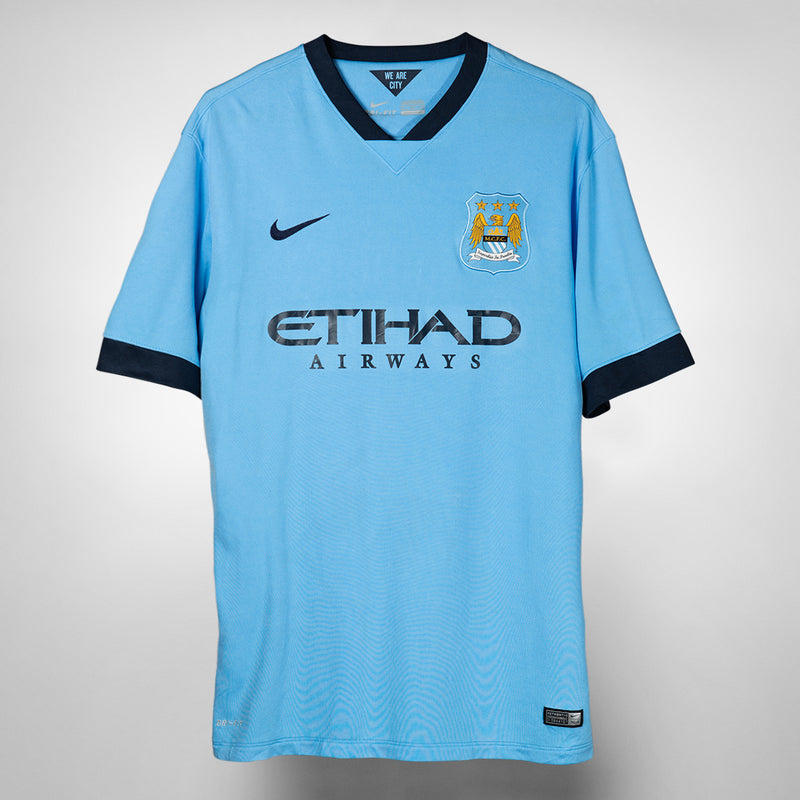 2014-2015 Manchester City Nike Home Shirt