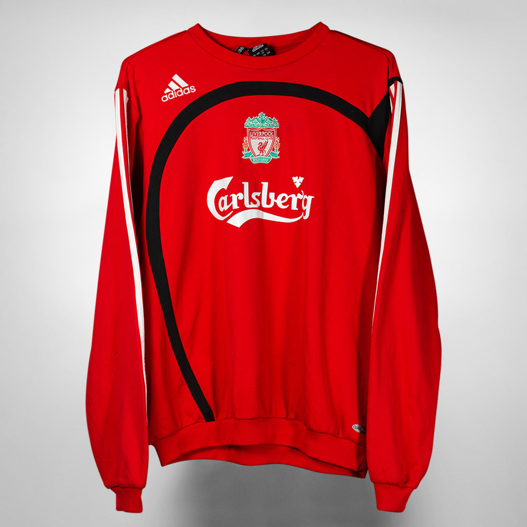 2006-2007 Liverpool Adidas Drill Top Jumper