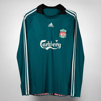 2008-2009 Liverpool Third Adidas Shirt Long Sleeve