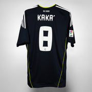 2010-2011 Real Madrid Adidas Away Shirt #8 Ricardo Kaka