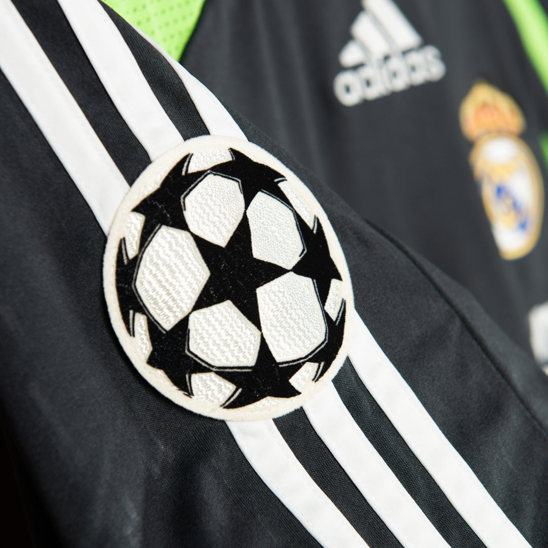 2007-2008 Real Madrid Adidas Teamgeist Third Shirt UCL Patch