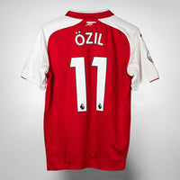 2017-2018 Arsenal Puma Home Shirt #11 Mesut Ozil