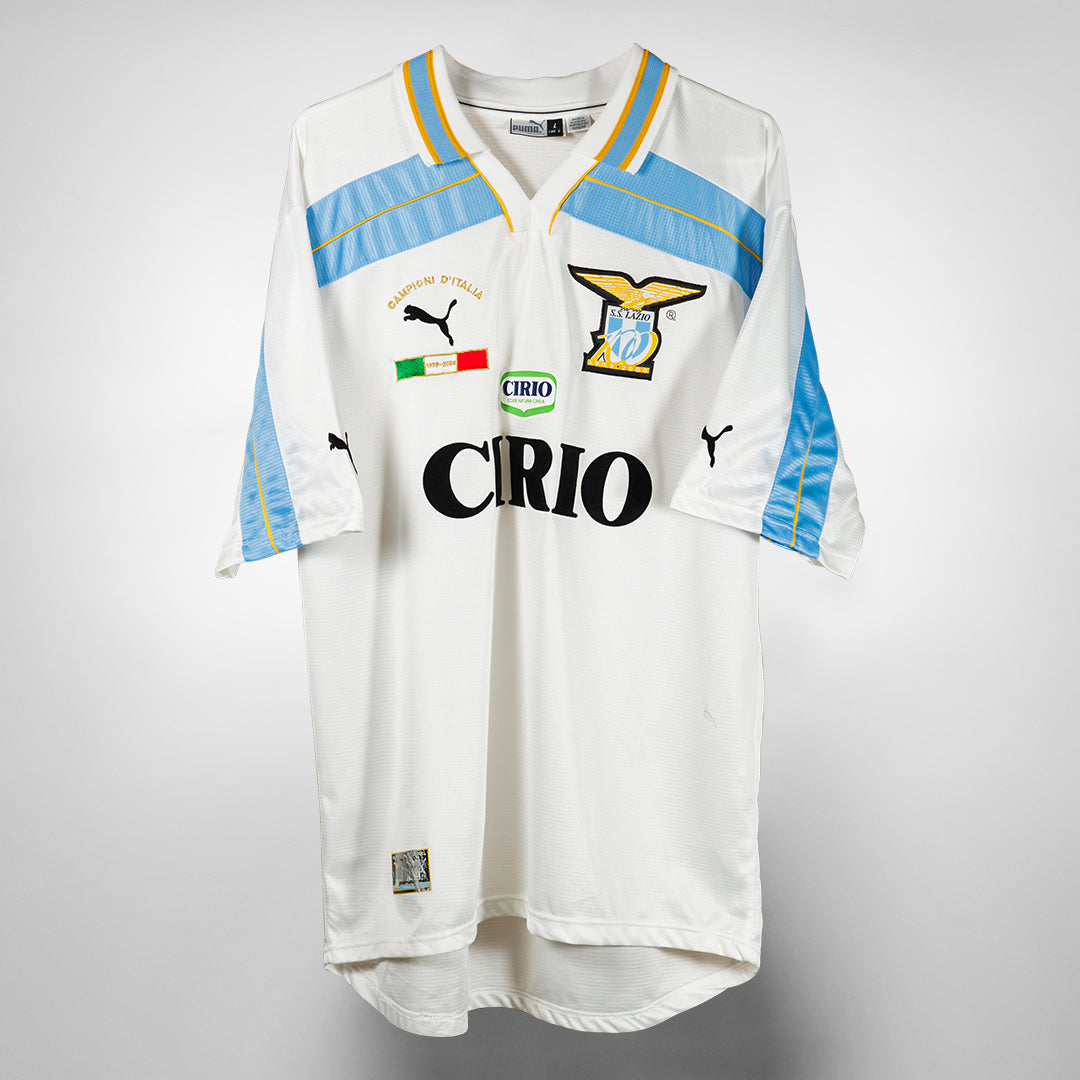 2000-2001 Lazio Puma Campioni D'Italia Shirt