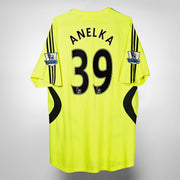 2007-2008 Chelsea Adidas Away Shirt #39 Nicolas Anelka