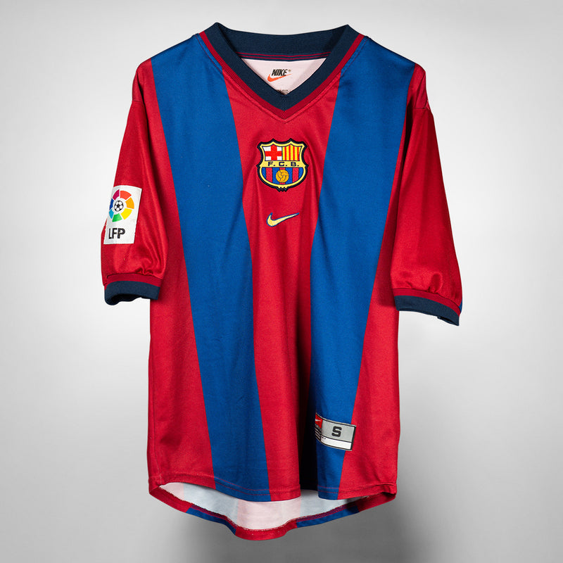 1998-1999 FC Barcelona Nike Home Shirt (S)