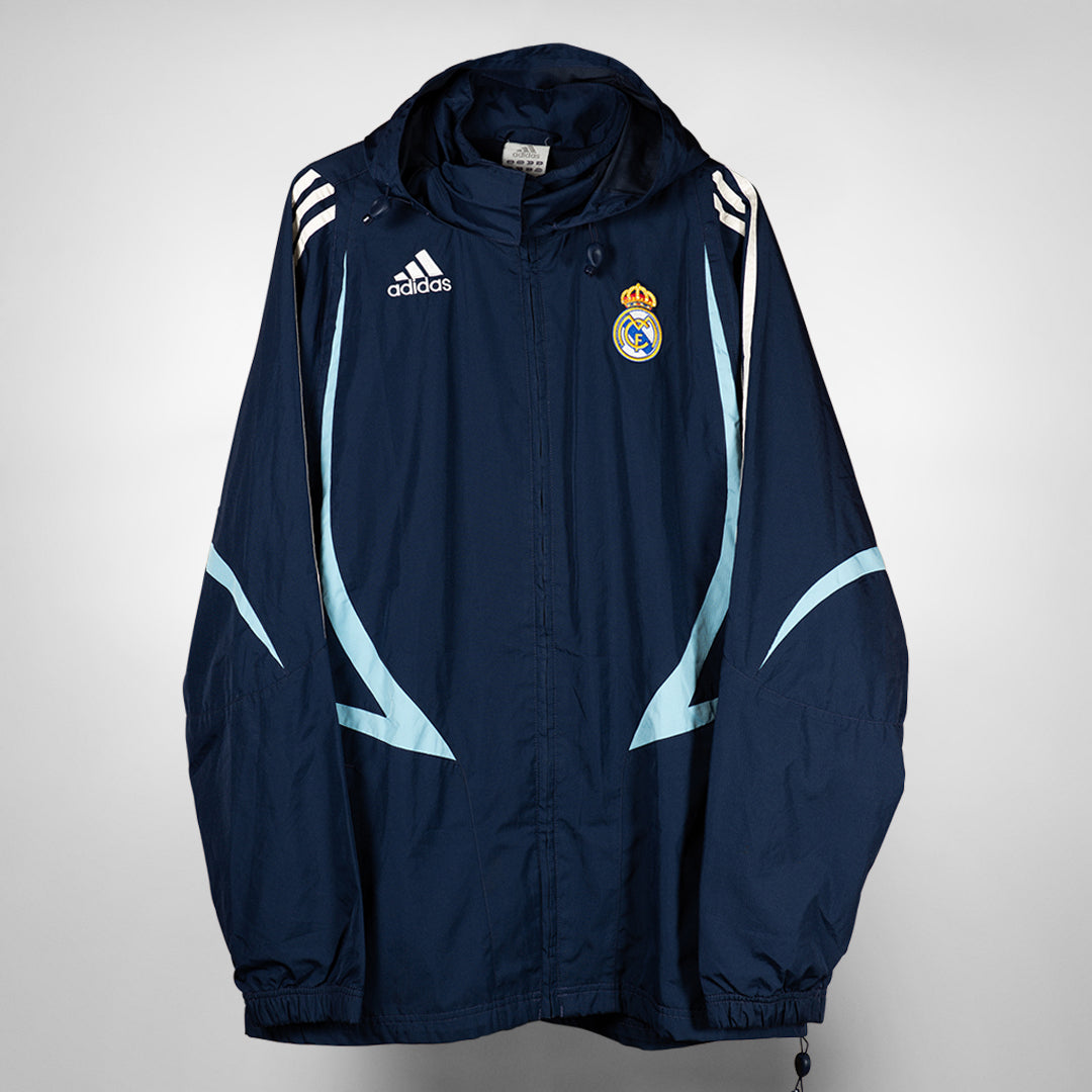 2006-07 Real Madrid adidas Training Jacket - 8/10 - (S)