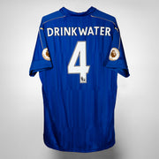2016-2017 Leicester City Puma Home #4 Danny Drinkwater