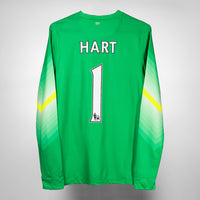 2014-2015 Manchester City Nike Goalkeeper Shirt #1 Joe Hart