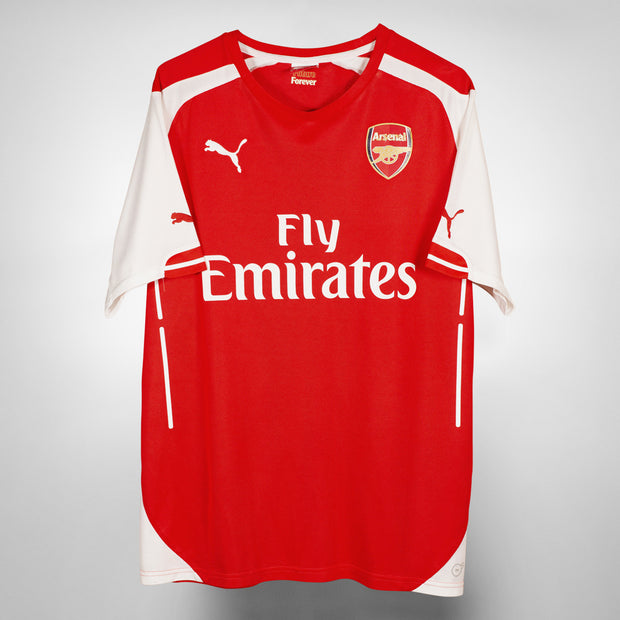 2014-2015 Arsenal Puma Home Shirt