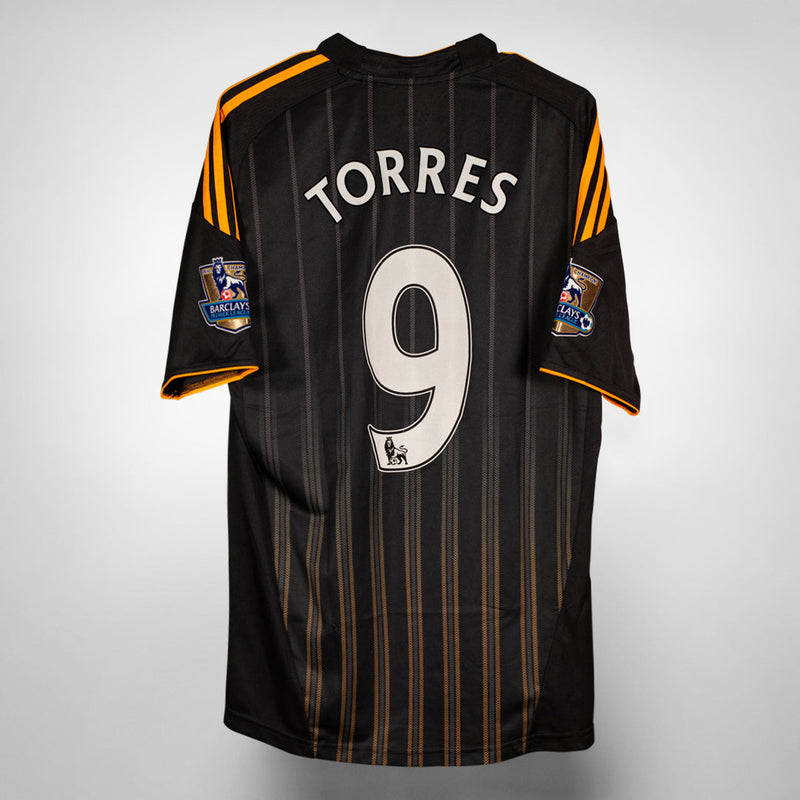 2010-2011 Chelsea Adidas Away Shirt #9 Fernando Torres