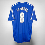 2006-2008 Chelsea Adidas Home Shirt #8 Frank Lampard