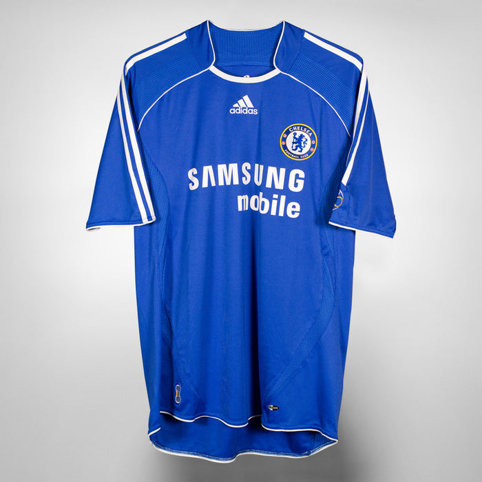 2006-2008 Chelsea Adidas Home Shirt #8 Frank Lampard