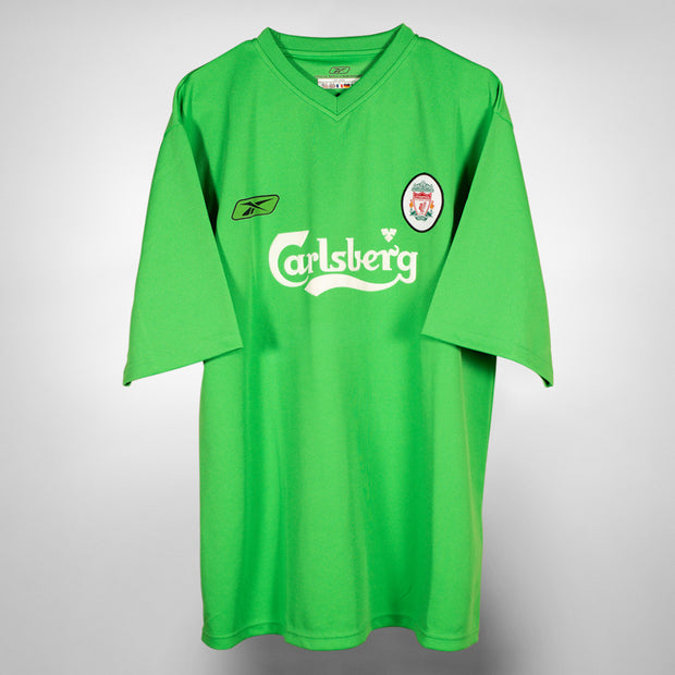 Liverpool Carlsberg rare vintage training football shirt jersey Reebok size  XL