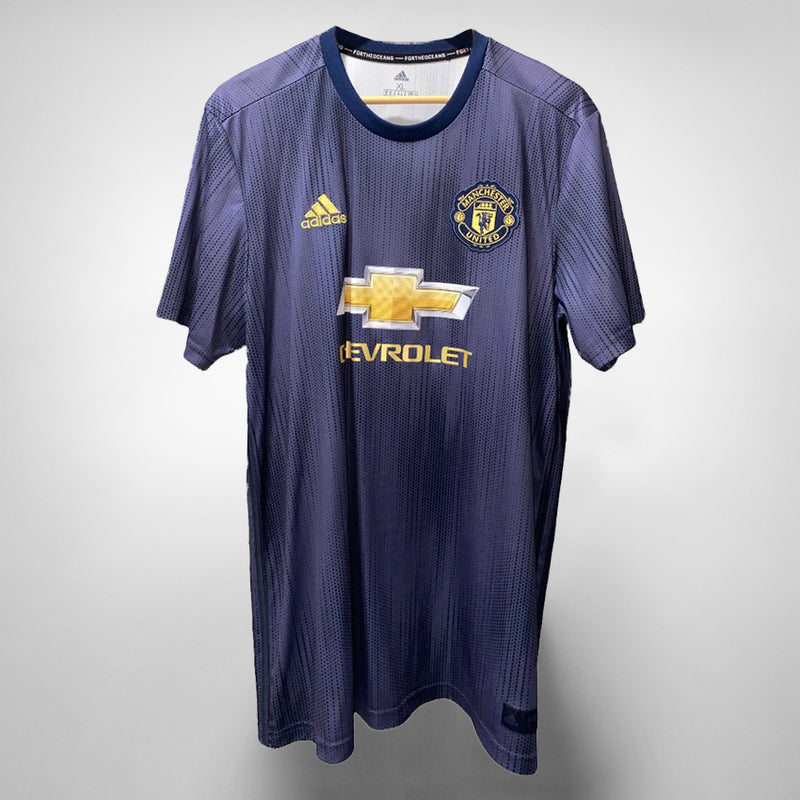 2018-2019 Manchester United Adidas Away Jersey #8 Juan Mata - Marketplace