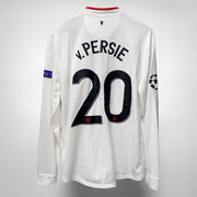 2012-2013 Manchester United Nike Away Shirt #20 Robin van Persie - Marketplace