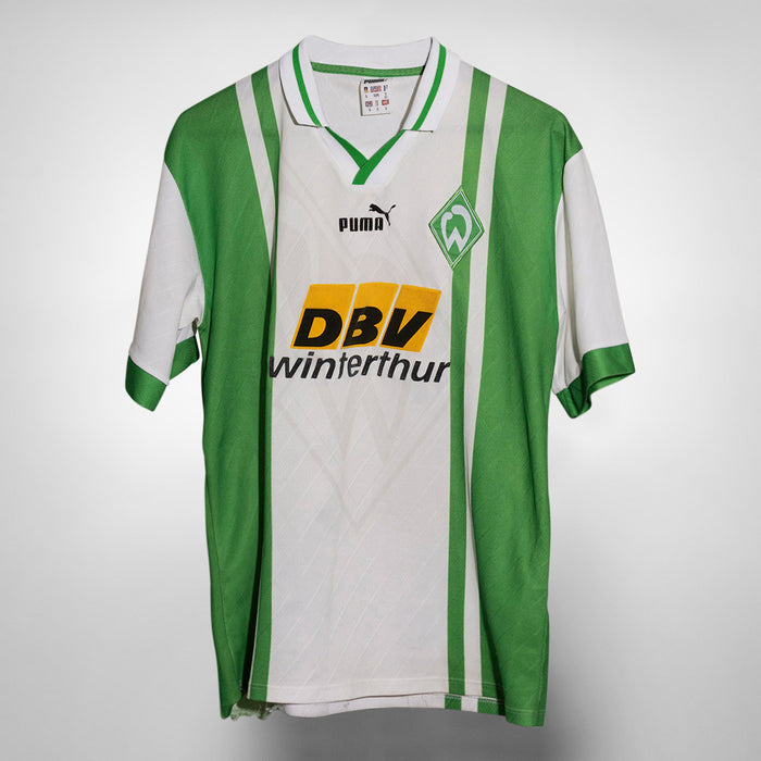1995-1996 Werder Bremen Puma Home Shirt - Marketplace