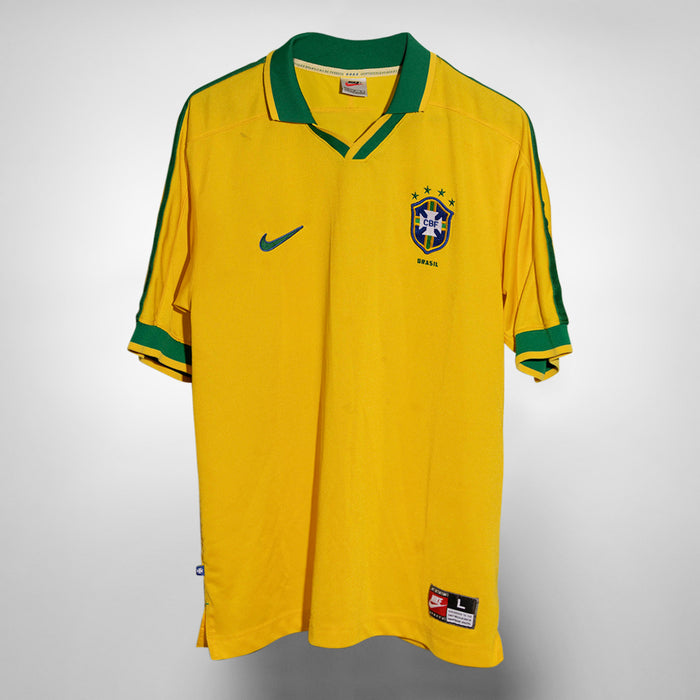 1997 Brazil Nike Home Shirt - Marketplace