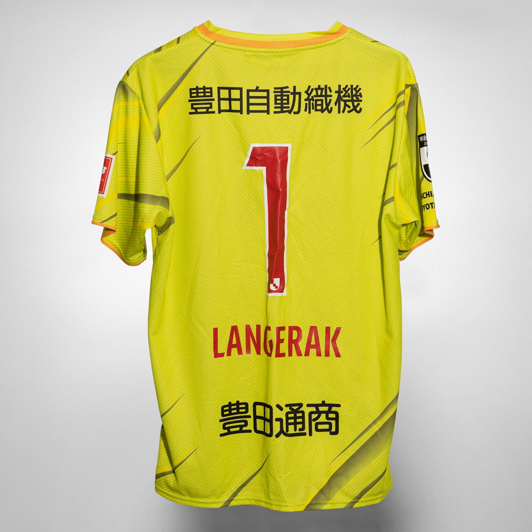 2021 Nagoya Grampus Mizuno Goalkeeper Shirt #1 Langerak - Marketplace