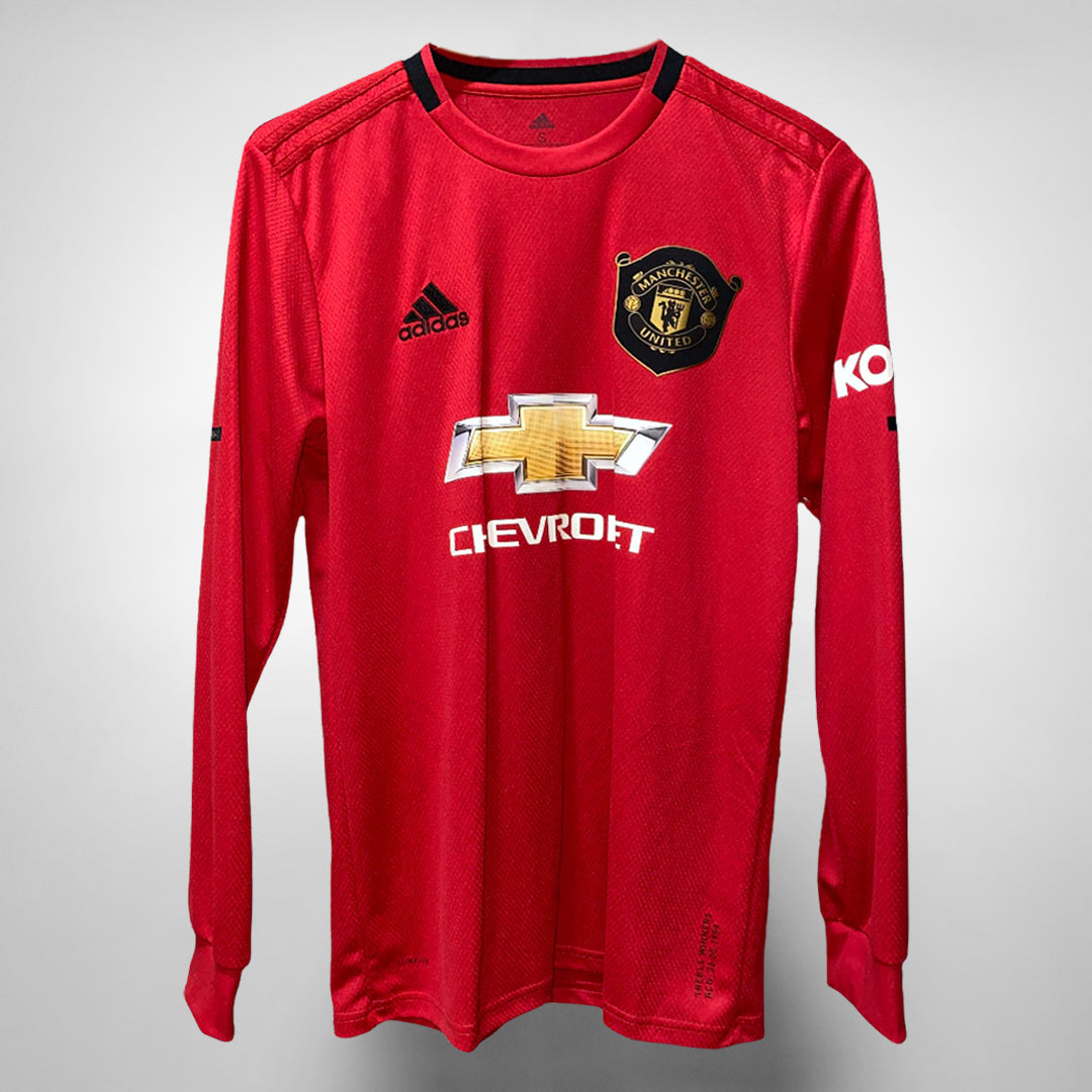2019-2020 Manchester United Adidas Home Shirt - Marketplace