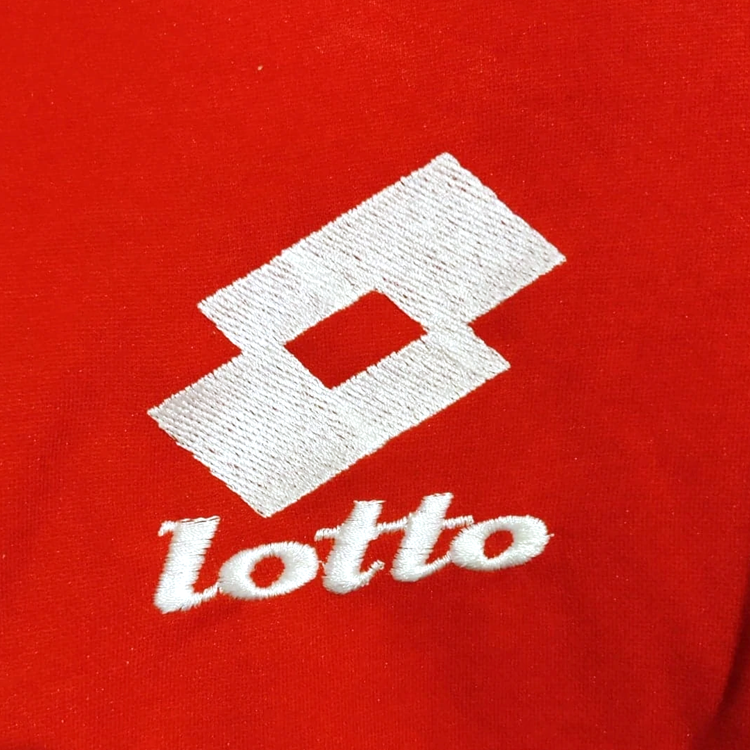 1996-1997 AC Milan Lotto Training Jacket Jumper - Marketplace