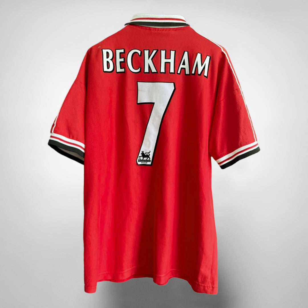 Man utd beckham cheap shirt