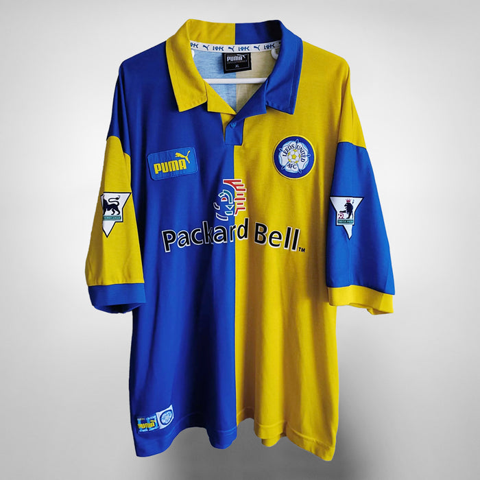 1997-1999 Leeds United Puma Away Shirt #19 Harry Kewell - Marketplace
