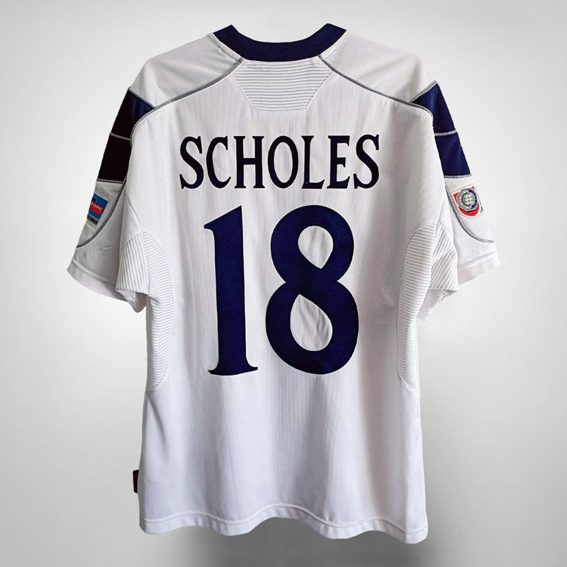 1999 Manchester United Umbro FA Charity Shield Third Shirt #18 Paul Scholes - Marketplace