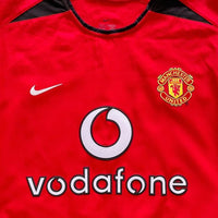 2002-2004 Manchester United Nike Home Shirt #18 Paul Scholes - Marketplace