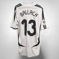 2006-2008 Germany Adidas Home Shirt #13 Michael Ballack - Marketplace