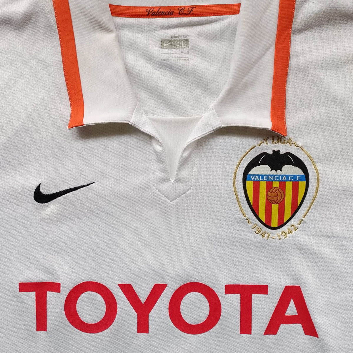 2007-2008 Valencia Nike Home Shirt #7 David Villa BNWT - Marketplace