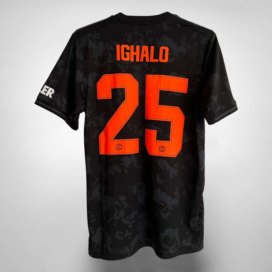 2019 2020 Manchester United Adidas Third Shirt 25 Odion Ighalo