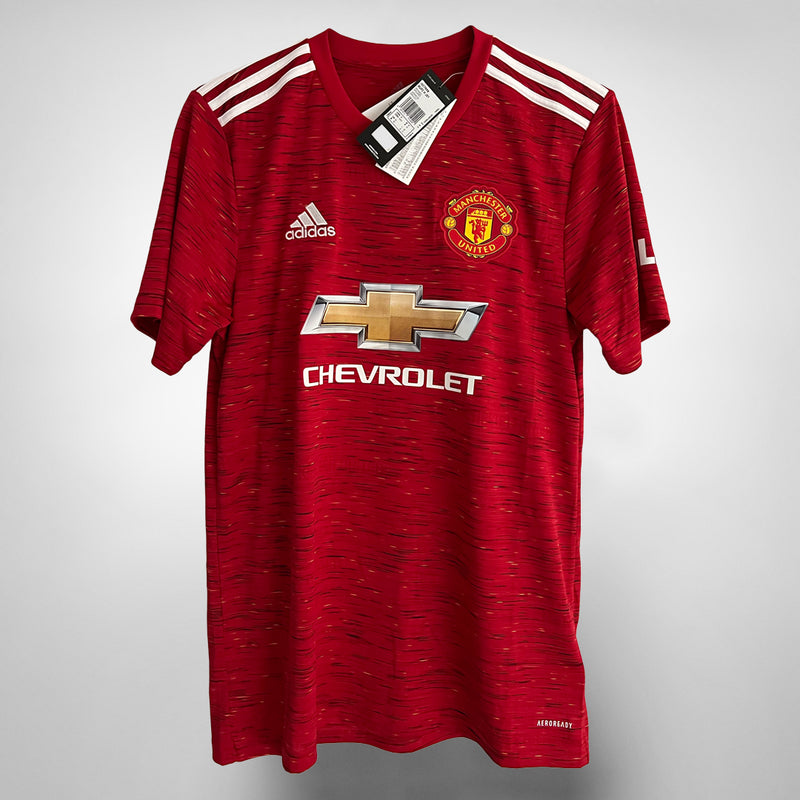 2020-2021 Manchester United Adidas Home Shirt #18 Bruno Fernandes BNWT - Marketplace