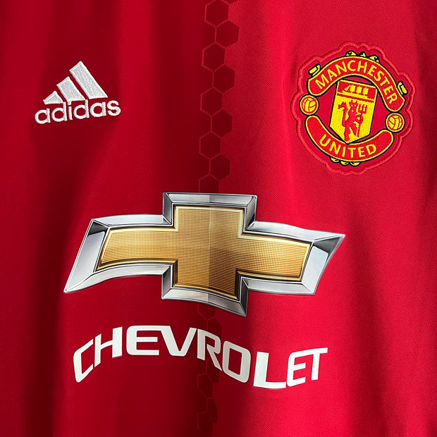 2016-2017 Manchester United Adidas Home Shirt 