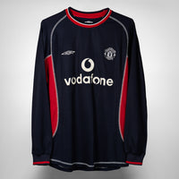 2001-2002 Manchester United Umbro Long Sleeve Third Shirt