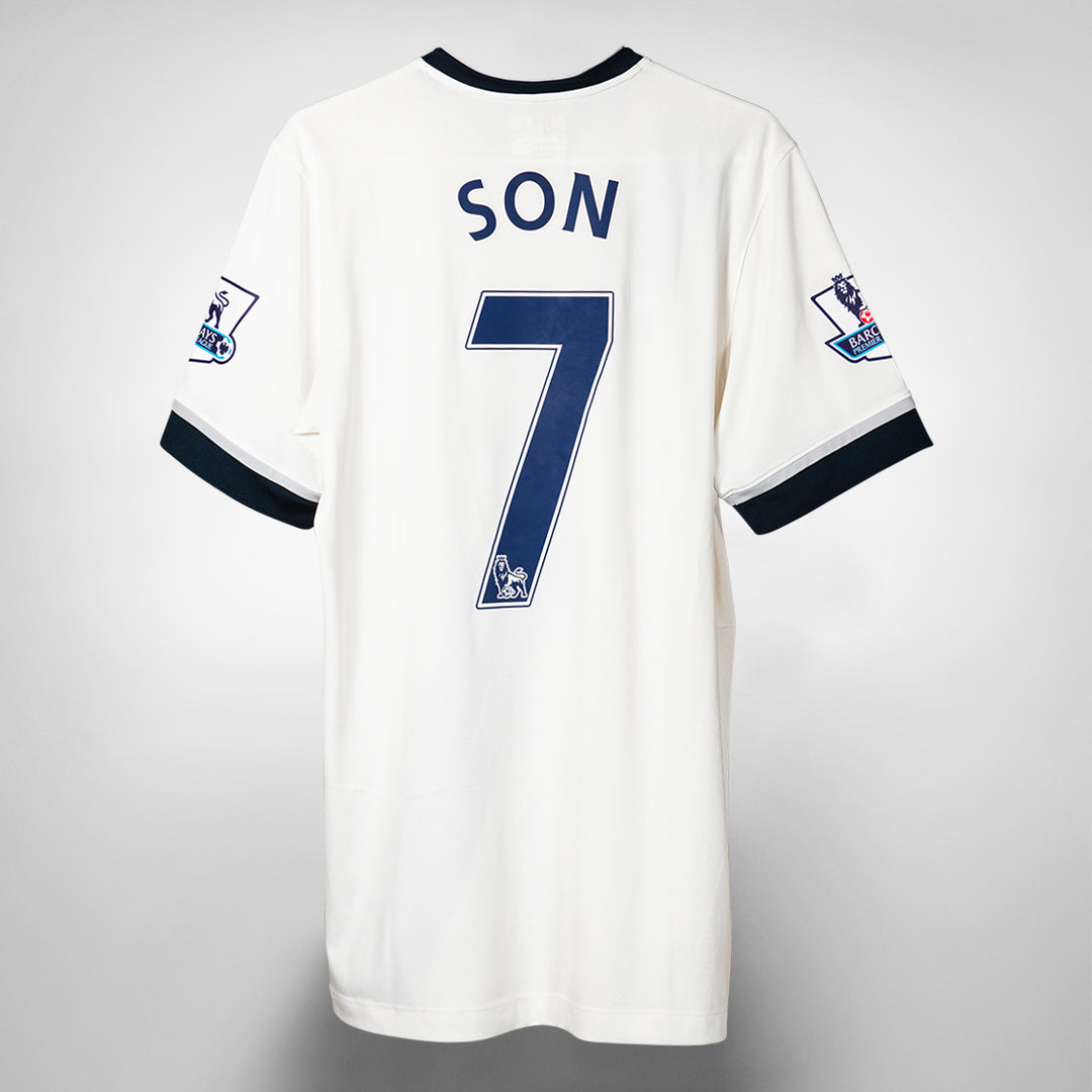 2015 2016 Tottenham Hotspur Under Armour Home Shirt 7 Son Heung Min Classic Football Shirts Vintage Football Shirts Rare Soccer Shirts Worldwide Delivery 90 s Football Shirts Manchester United