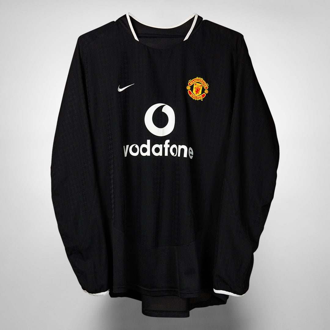 2003-2005 Manchester United Nike Away Shirt Long Sleeve