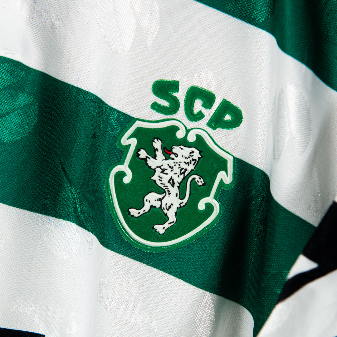 1995-1996 Sporting Lisbon Saillev Home Shirt