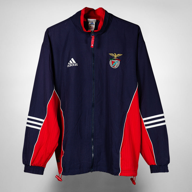 1990s Benfica Adidas Windbreaker/Track Jacket