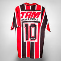 1993-1994 Sao Paulo Penalty Away Shirt #10 Rai