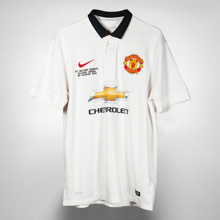 2014-2015 Manchester United Nike Away Legends Game Shirt #18 Paul Scholes