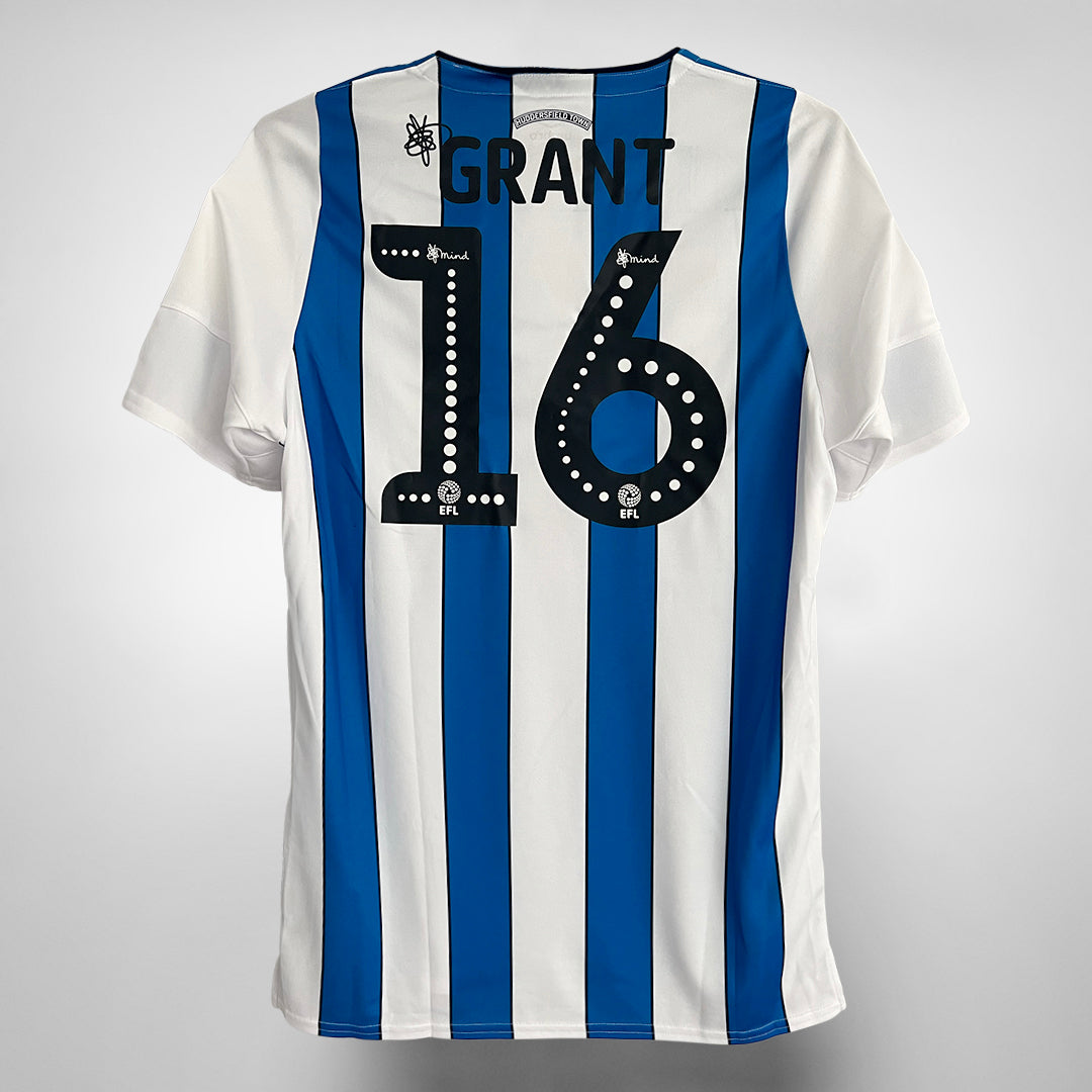 2019-2020 Huddersfield Town Umbro Home Shirt #16 Karlan Grant - Marketplace