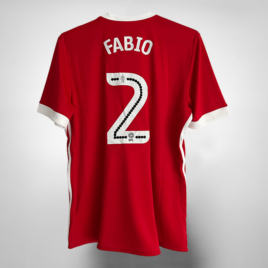 2017-2018 Middlesborough Adidas Home Shirt #2 Fabio da Silva - Marketplace
