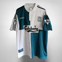 1995-1996 Liverpool Adidas Away Shirt #23 Robbie Fowler - Marketplace