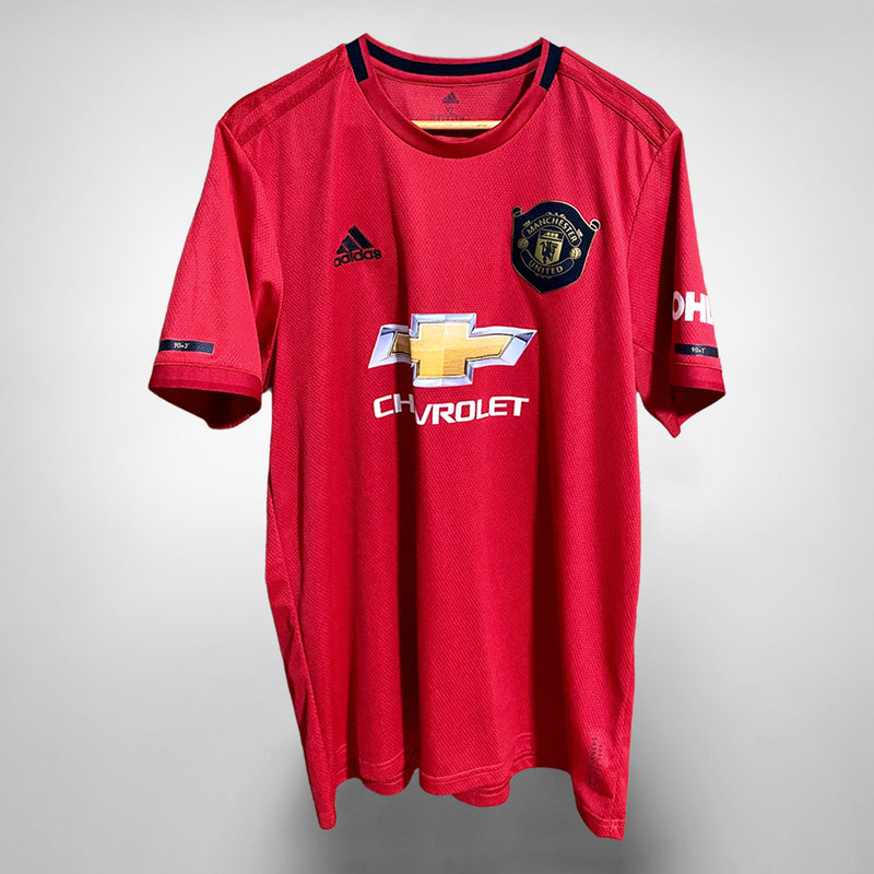 2019-2020 Manchester United Adidas Home Shirt - Marketplace