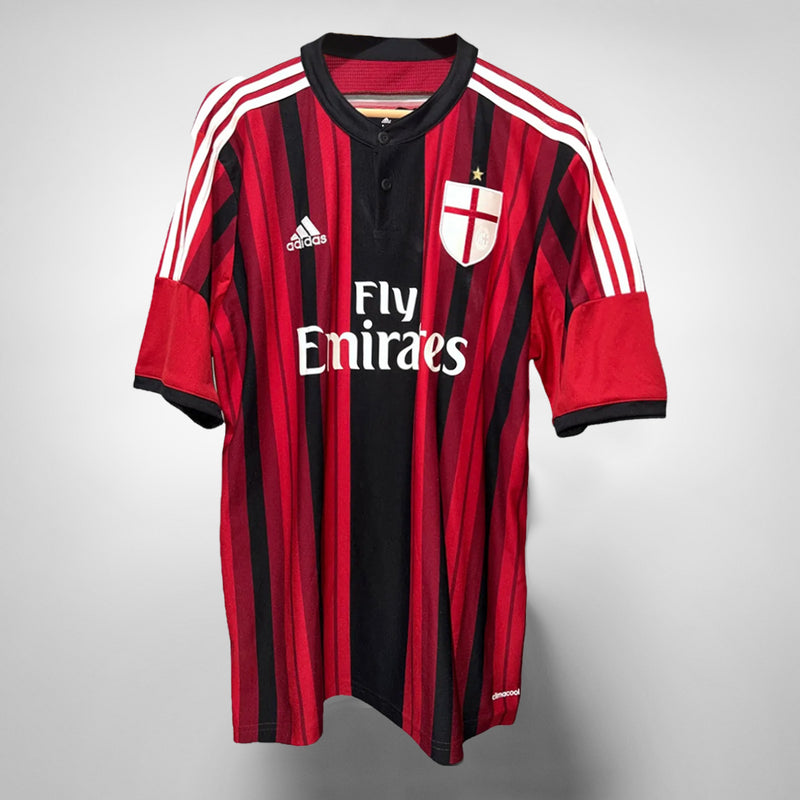 2014-2015 AC Milan Adidas Home Shirt - Marketplace