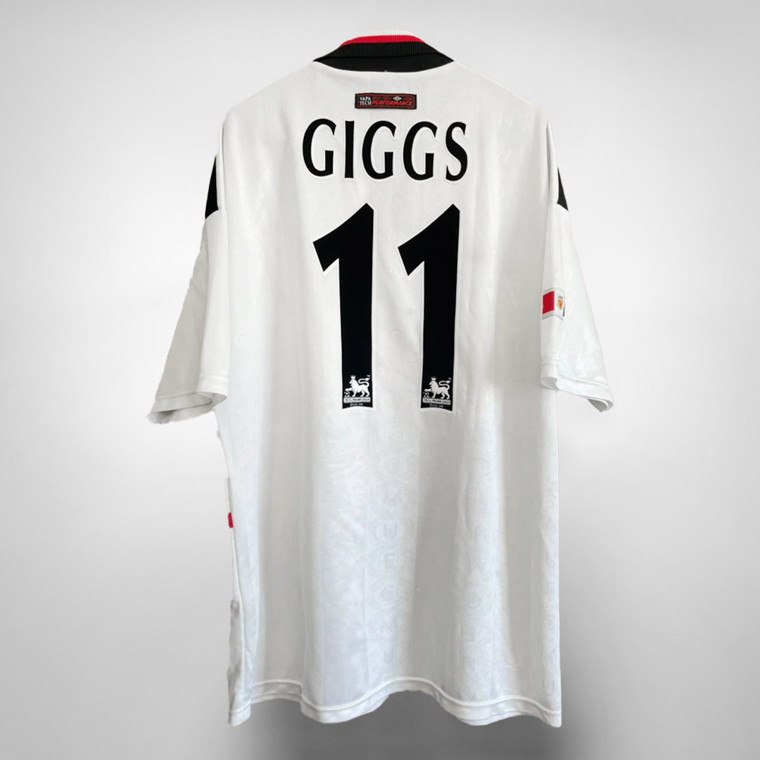 1997-1999 Manchester United Umbro Away Shirt #11 Ryan Giggs - Marketplace