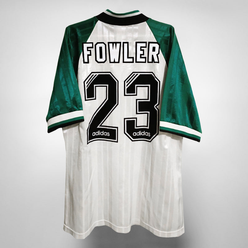 1993-1995 Liverpool Adidas Away Shirt #23 Robbie Fowler - Marketplace