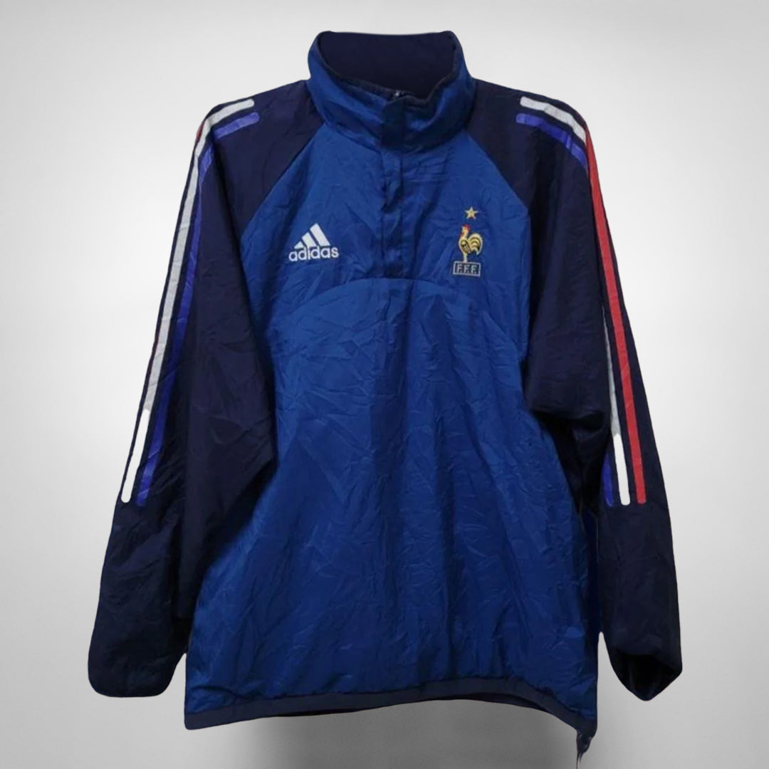 2002 2003 France Adidas Training Jacket Marketplace Classic Football Shirts Vintage Football Shirts Rare Soccer Shirts Worldwide Delivery 90 s Football Shirts Manchester United Arsenal Juventus Barcel...