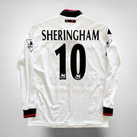 1997-1999 Manchester United Umbro Away Shirt #10 Teddy Sheringham - Marketplace