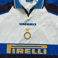 1995-1996 Inter Milan Umbro Away Shirt #9 Ivan Zamorano - Marketplace